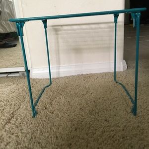 Teal locker shelf